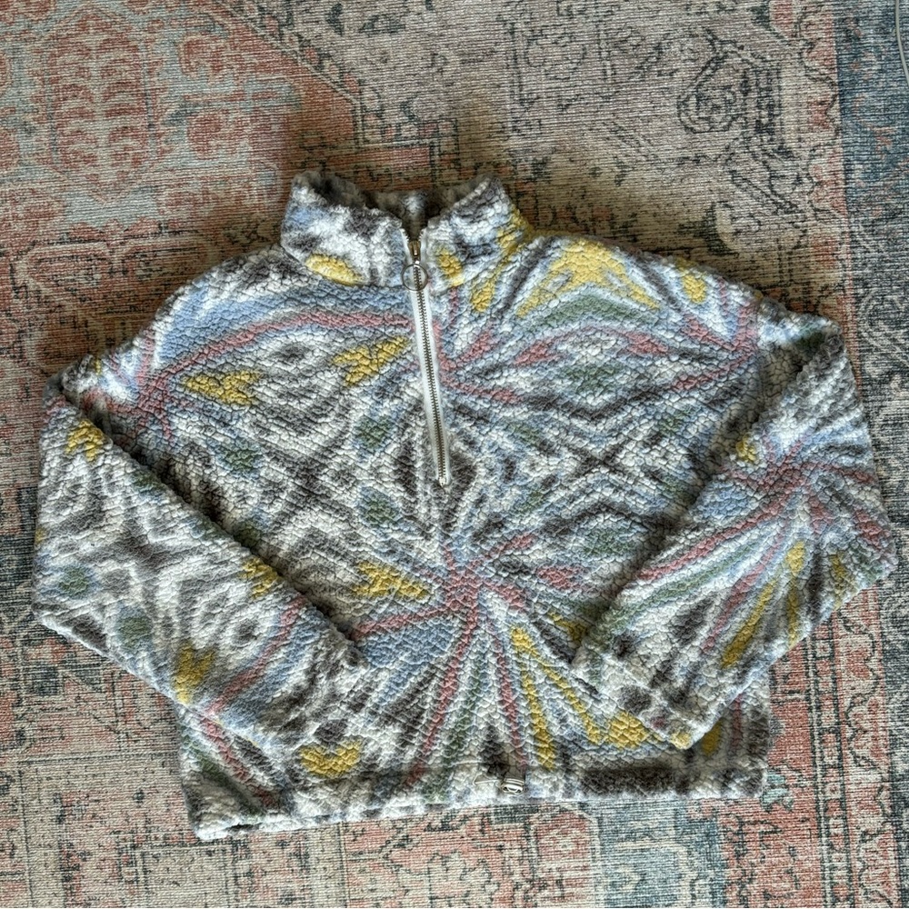 fleece quarter zip